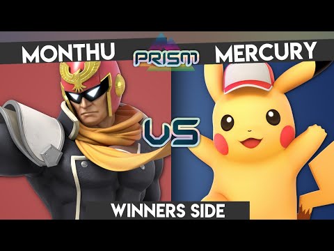 PRISM 210 - Monthu (Captain Falcon/Roy) vs Mercury (Pikachu) - Winners Side - Smash Ultimate Singles