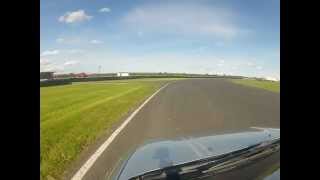 preview picture of video 'porsche track day 22/09/12, my clio 172 around kirkistiwn race track, northern ireland'