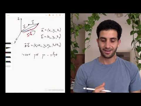 שיעור 5 - מבוא לוקטורים, מכפלה סקלרית, וקטורית ומעורבת