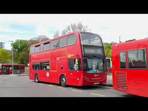 *Kickdown + Hoover & Squealing* Bus Journey on the 353 | ADL Enviro 400 Trident | LX08EBV (E96)