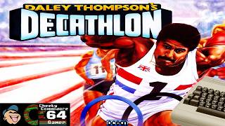 DALEY THOMPSON'S DECATHLON – Commodore 64 (1984) | Ocean’s Iconic Joystick-Smashing Sports Classic