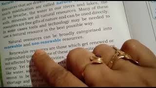 Topic : Non-renewable resources , social science, class -8 GEOGRAPHY 🌎