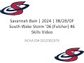 Savannah Bain, 2024, 3B/UT - Skills Video APR 2021