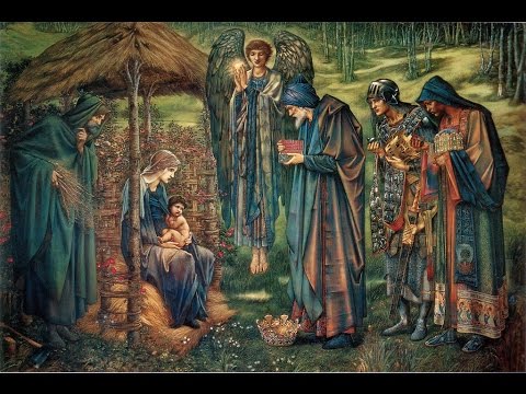 Sir Edward Burne-Jones ❄ Star Of Bethlehem ❄ ENYA - Silent Night