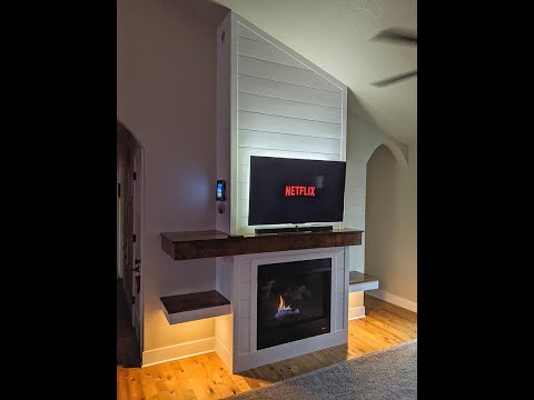 DIY Gas Fireplace Installation | The Green Acre
