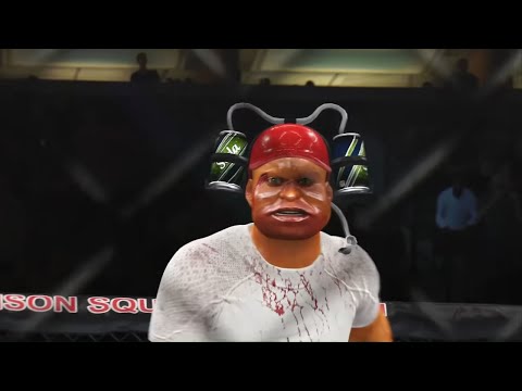 Old Bruce Lee vs. Homer Simpson - EA Sports UFC 4