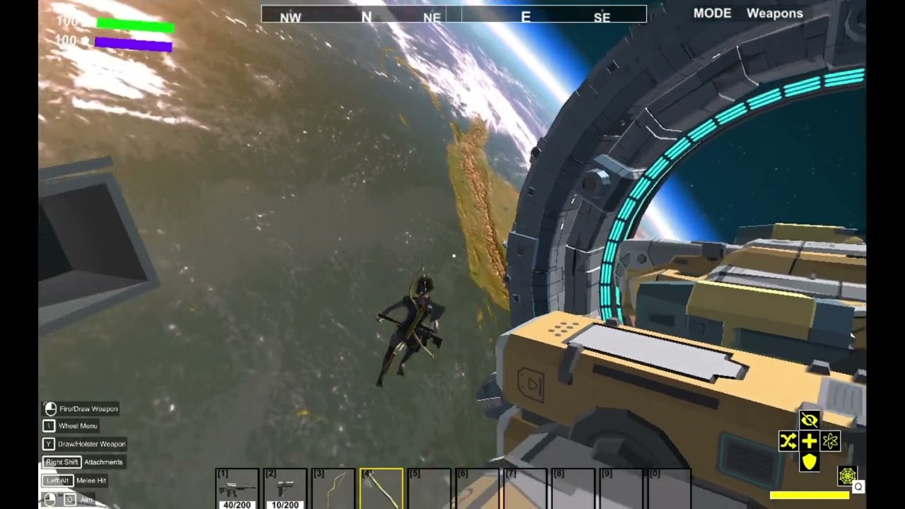 Time Scavengers - Zero-G and camera