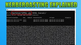 Impacket GetUserSPNs & Kerberoasting Explained