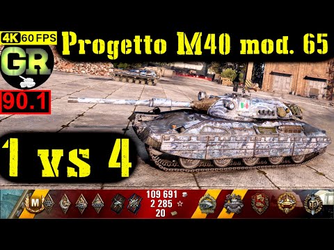 90_World of Tanks Progetto M40 mod. 65 WoT Replay - 9 Kills 8.8K DMG(Patch 1.4.0)