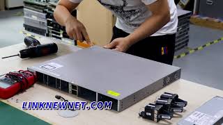 Cisco WS-C3850-48P-L Switch Disassemble Video