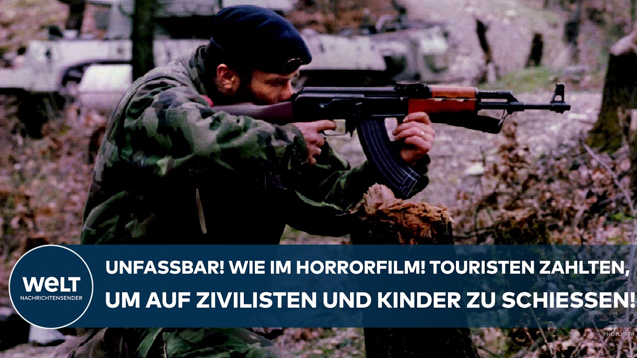 SARAJEWO: "Wochenend-Scharfschützen"! Touristen zahlten, um auf Zivilisten und Kinder zu schießen