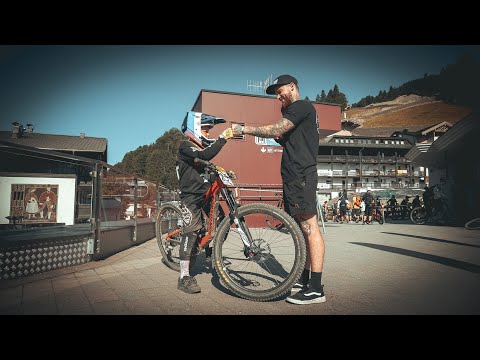 Fast 11-year-old downhiller & yodeling for FREE tires -GLEMMRIDE 2019 Saalbach | Fabio Schäfer