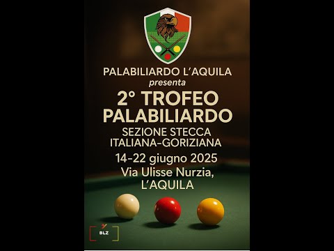 CONSAGNO V.(NP) vs QUARTA A.(NP) - FINALE 2° TROFEO PALABILIARDO - 22/06/2025
