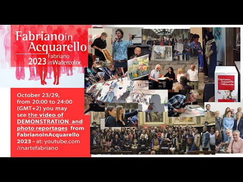 2023 FabrianoInAcquarello – Os bastidores de Bolonha