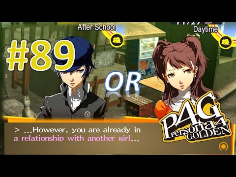 THAT WAS THE CHOICE?!?! | Persona 4 Golden Episode 89 BLIND
