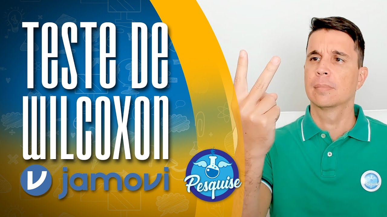 Teste de WILCOXON como você nunca viu! (JAMOVI)