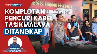4 Bersaudara Komplotan Curi Kabel Optik di Tasikmalaya Diringkus Polisi: Beraksi di 7 Lokasi Berbeda