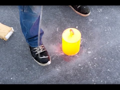 Red Hot Steel Vs. Frozen Lake | What's Tending Now!