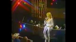 Dottie West Performing "Here Comes My Baby" in White/Silver Spandex Disco Pants