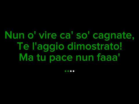 Nun vire so' cagnate - Kekko Dany (Karaoke Originale) (Sincro by Karaoke Fire)