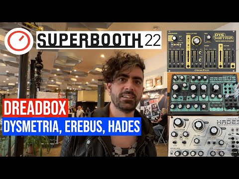 Dreadbox Dysmetria First Look - DFAM-Style Analog Groovebox Synthesizer & Erebus/Hades Combeback