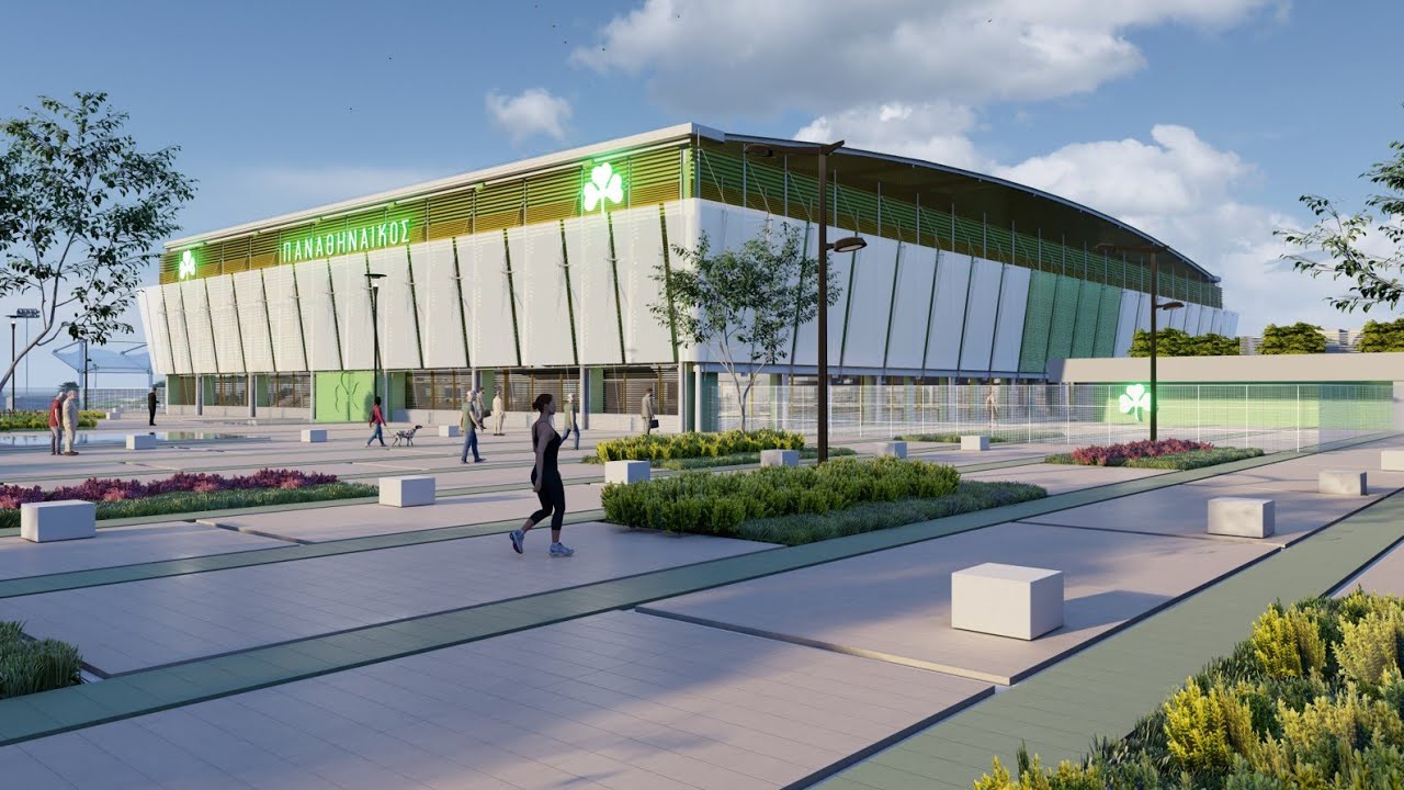 Οι νέες εγκαταστάσεις του Παναθηναϊκού Α.Ο.