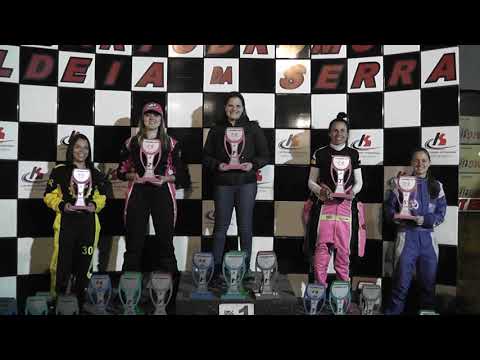 KVR Kart 2019 - Pódio Aldeia - Feminino Novatas GP3 GP2