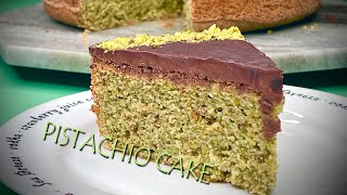 Pistachio Cake (Vegan, Gluten Free)