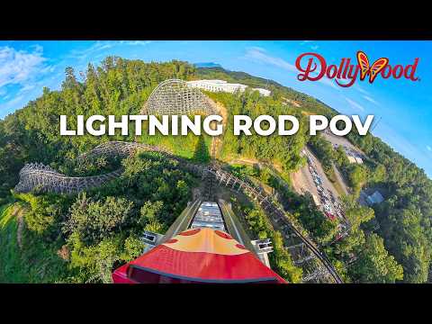 Lightning Rod - Dollywood - 2025 onride 4K