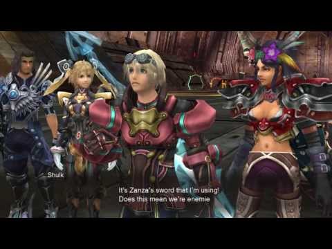 (Wii) Xenoblade Chronicles HD Cutscene 111a - Guide to the Capital - JAPANESE