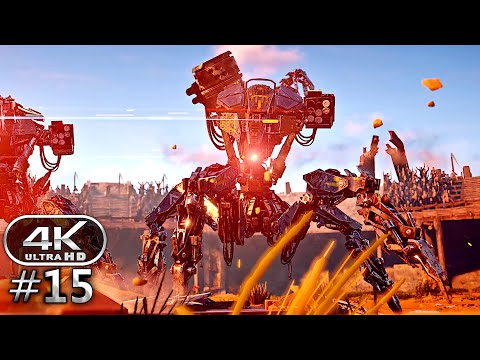 Horizon Zero Dawn Gameplay Walkthrough Part 15 - PC 4K 60FPS No Commentary