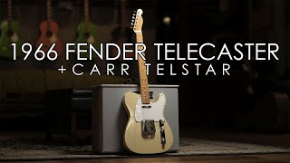 Video thumbnail for "Pick of the Day" - 1966 Fender Telecaster and Carr Telstar by Emerald City Guitars