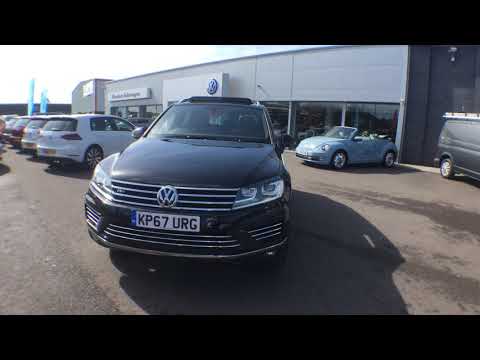 KP67URG Touareg V6 R-Line Plus 3.0 TDI 8-speed Tiptronic for sale @ Wrexham Volkswagen