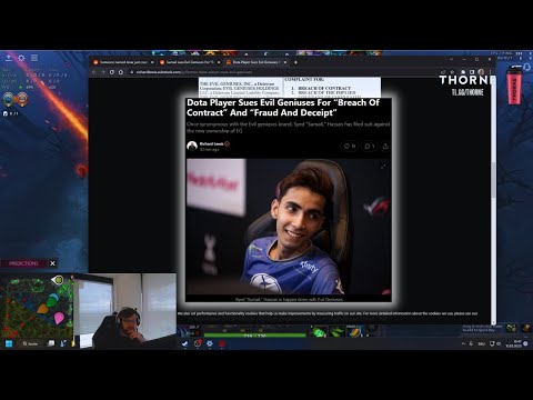 Sumail sues Evil Geniuses for “Breach Of Contract” & “Fraud And Deceipt”