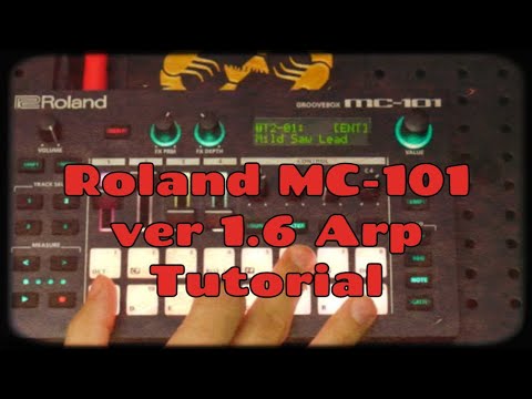 #ROLAND #MC101 ARP Tutorial!!!