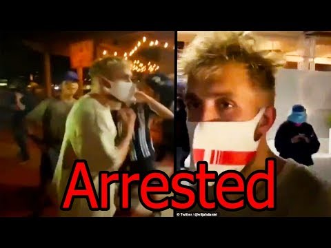 Jake Paul Arrested For Looting Mall on Camera