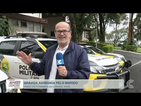 Mulher grávida de sete meses é agredida pelo marido em Coronel Vivida