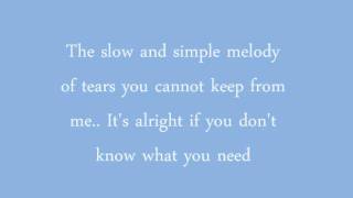 Porcelain - Marianas Trench (Lyrics)