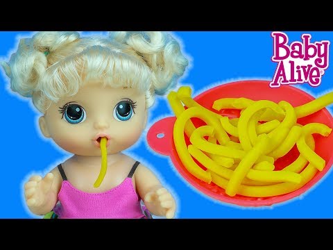 Baby Alive Spagetti Seven Bebeğime Makarna Hazırlıyorum | EvcilikTV