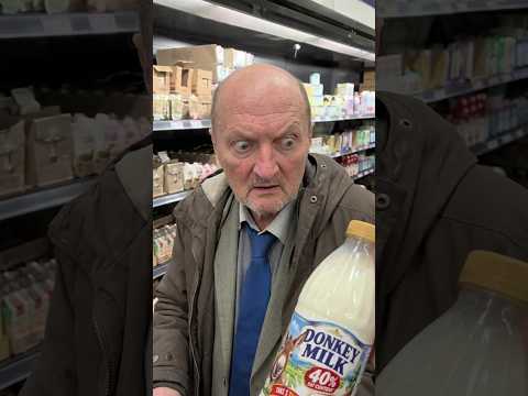 Donkey milk with 40% fat. Prank.  #prank #memes #funny #comedy