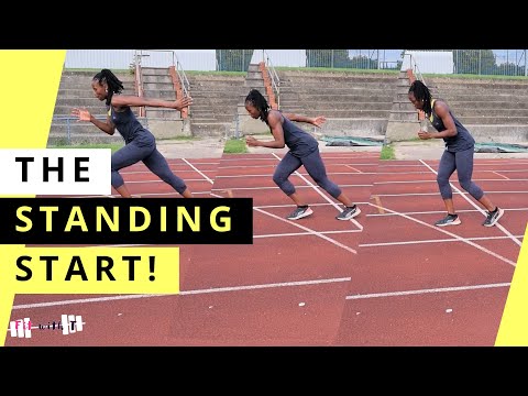 How to do the STANDING START! | Athletics 101 || FIT WITH T
