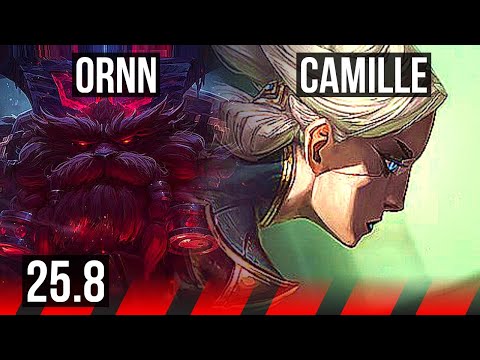 ORNN vs CAMILLE (TOP) | 7/2/7 | EUW Master | 25.8
