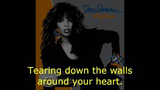 Donna Summer - Tearin&#39; Down the Walls (Bonus) LYRICS SHM &quot;All Systems Go&quot; 1987