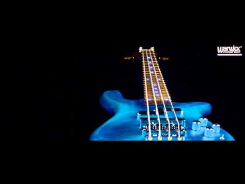 Warwick Custom Shop Masterbuilt - Streamer LX Faded Chrome Turquoise Blue