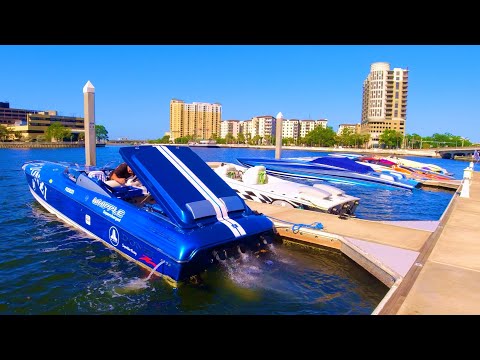 Day 2 MUST SEE! | Tampa bay Poker run | BOAT SANK!! 😱
