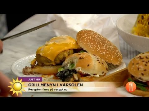 Grillsäsongen är här - så gör du godaste burgaren - Nyhetsmorgon (TV4)