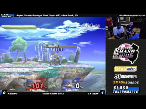 SSS EC 03 - Keitaro vs CT Xzax - Grand Finals Set 2 - SSBB