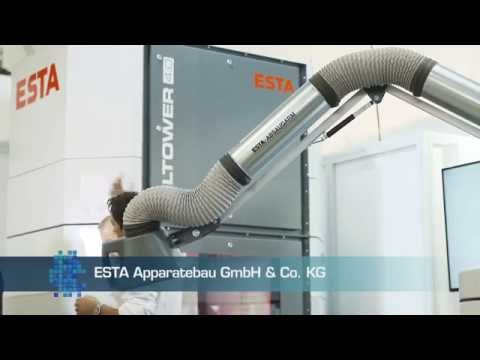 ESTA stellt neue FILTOWER 4.0-Variante auf der AMB in Stuttgart vor