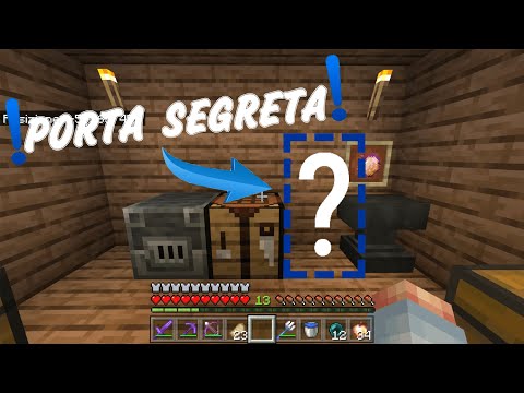 COME CREARE UN PASSAGGIO SEGRETO E INTROVABILE DI MINECRAFT