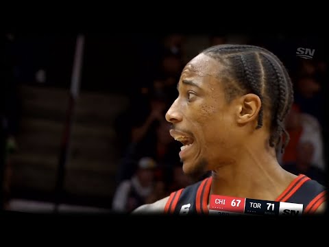 Raptors Fan "Hey Stop Calling T's on DeMar Man!" - Raptors vs Bulls